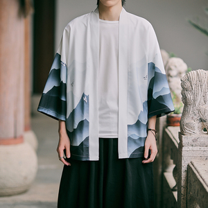 画印花开衫防晒服电商A100-1013-P50图片