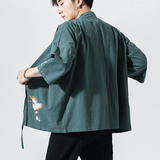 民族风绣花开衫电商A100-712-P30防晒服，男装防晒衣，电商A100