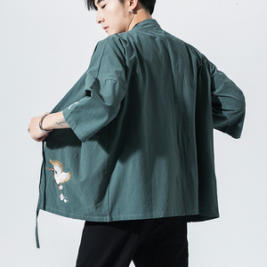 民族风绣花开衫电商A100-712-P30防晒服图片