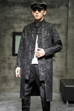 锦涤压花唐装长衫外套钱3塘4018-B35，男装夹克，电商A100