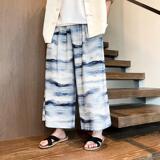 风沙滩裤休闲大码宽松裤电商A100-K2355-P55，男装休闲裤，电商A100
