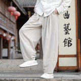 灯芯绒纯色宽松萝卜裤电商A100-K2558-P55，男装休闲裤，电商A100