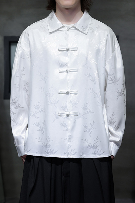 风提花衬衫男士长袖新中式男装盘扣唐装汉服电商A100-C39-P65,男装衬衫,电商A100