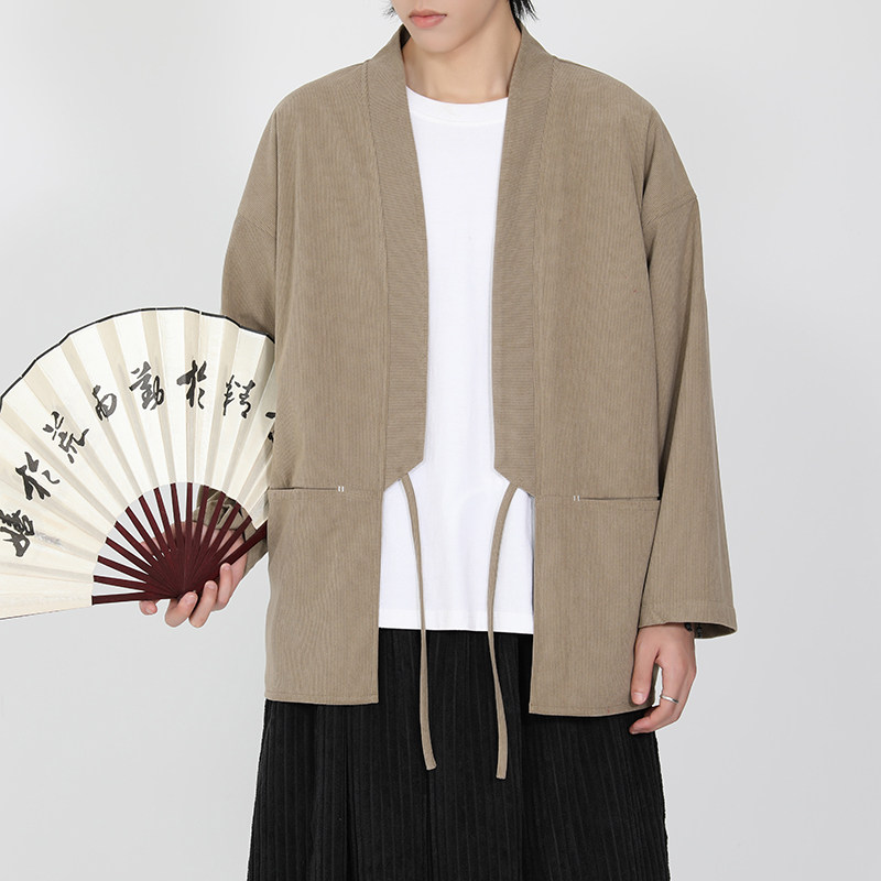 灯芯绒纯色开衫风电商A100-723-P50,男装卫衣,电商A100