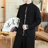 风汉服衬衫2钱塘4018-SC522，男装衬衫，电商A100