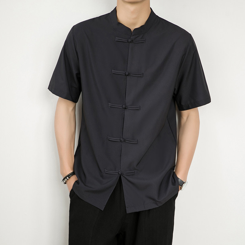 纯色风短袖衬衫电商A100-882-P29,男装衬衫,电商A100