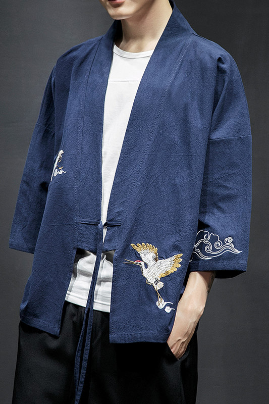 民族风绣花开衫DSA100-712-P30防晒服,男装防晒衣,电商A100