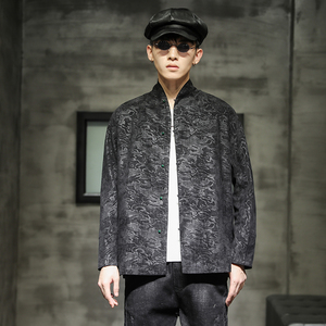 风汉服全棉衬衫钱1塘4018-C305图片