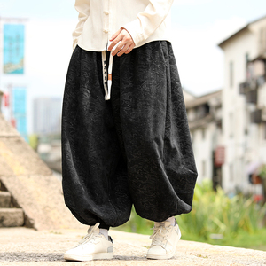 风休闲束脚裤电商A100-K7772-P65图片