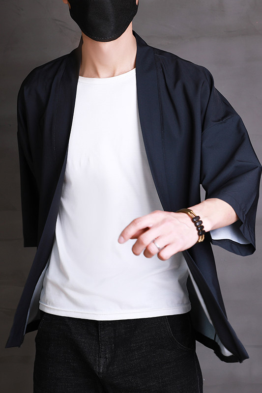 风夏季防晒纯色开衫DS-A100-881-P20,男装防晒衣,电商A100