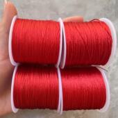 文玩葫芦龙头缠绕红绳手链项链戒指编织红绳缠绕戒指绳本命年红绳