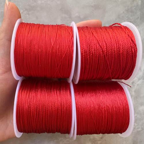 本命年文玩葫芦龙头缠绕手链红绳