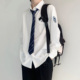 木村叔dk原创白崎高校秋季 刺绣制服 男日系jk制服学生正版 长袖 衬衫