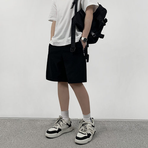 木村叔夏季冰丝速干运动短裤男