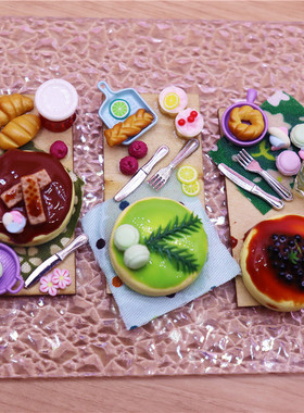 112娃娃屋微缩食玩摆件仿真蛋糕