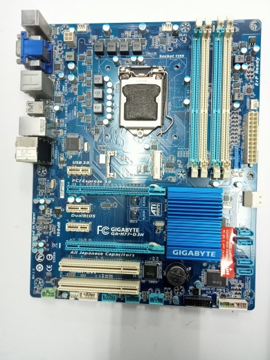 技嘉z77-d3h 1155全固态电容豪华板支持至强e3-1230 v2支持ddr3