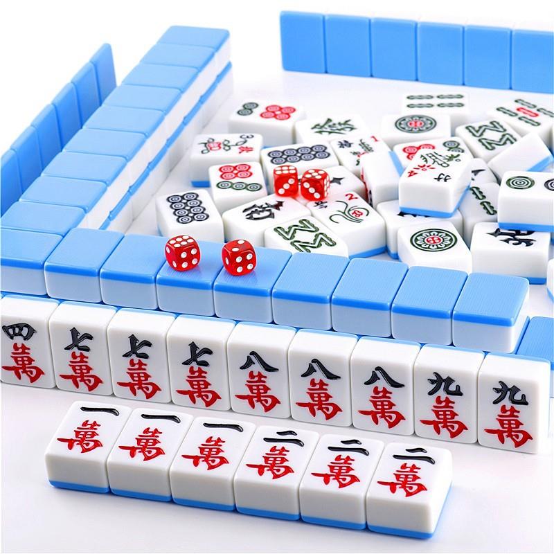 手搓麻将42mm一级品家用大号144