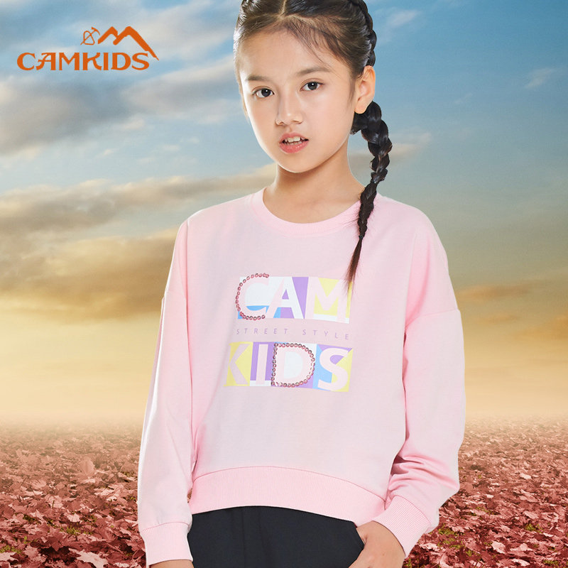 圆领儿童卫衣camkids休闲春秋季