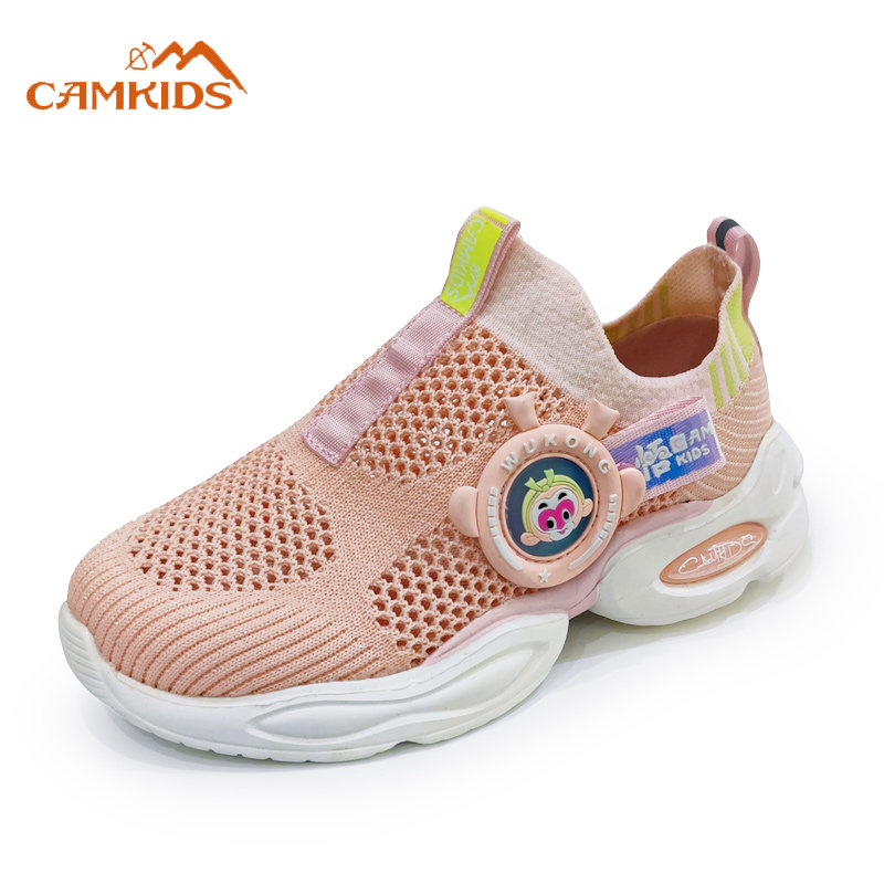 儿童运动鞋camkids透气防滑轻便