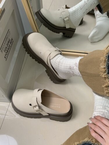 豆豆鞋乐福鞋百搭女鞋单鞋