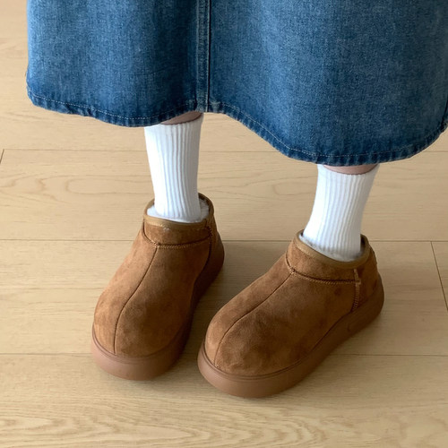 大头加绒加厚保暖雪地靴