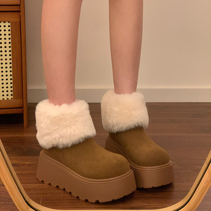 保暖厚底加绒加厚雪地靴