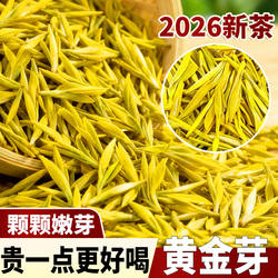 黄金芽头采小嫩芽高端绿茶正宗明前春茶浓香耐泡板栗香自己喝送礼
