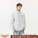 FORNINES刺绣立领拉链开衫 加厚外套 加绒卫衣男女潮牌秋冬情侣美式