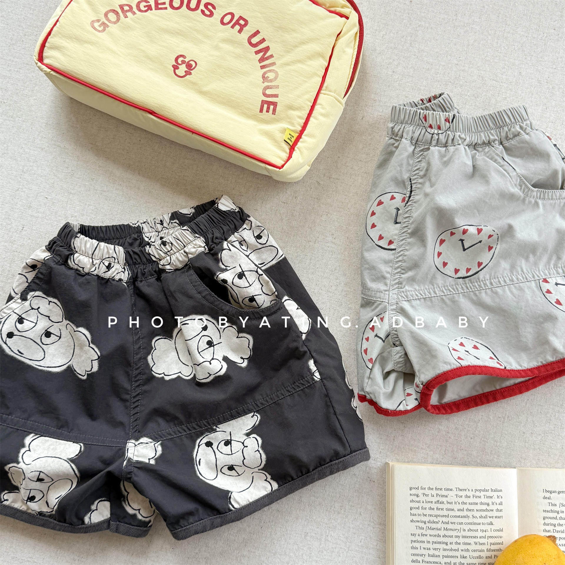 童装夏季新款儿童韩版夏装女童短裤男童沙滩裤裤子6292