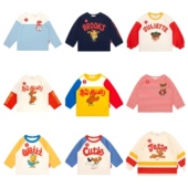 ins风婴儿宝宝男女童长袖 春秋款 韩国童装 现货 T恤 T恤合集