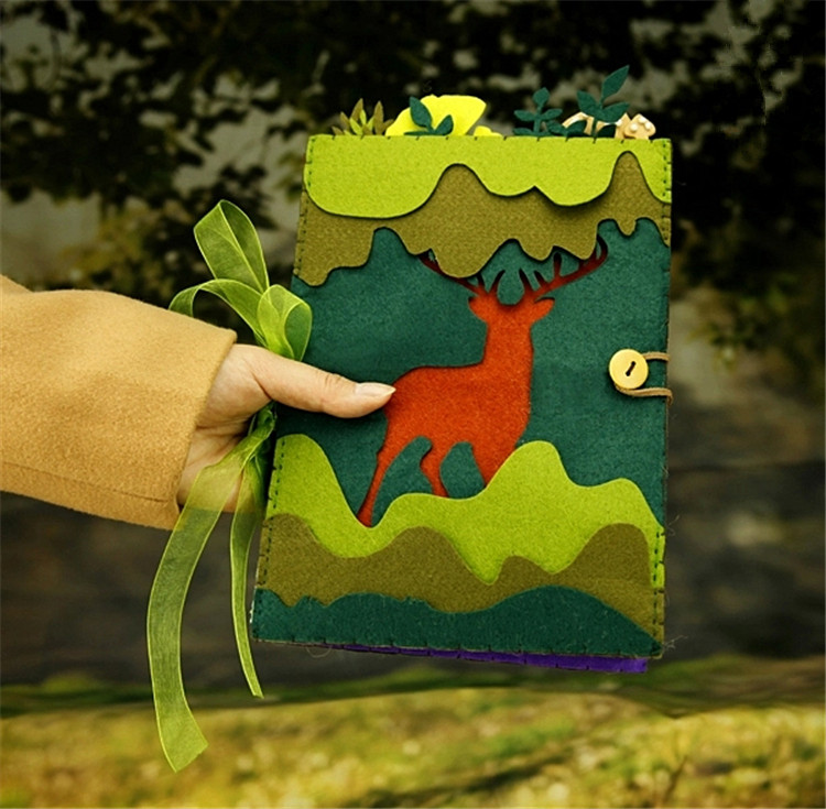 相册布艺免剪裁自制礼物diy手工