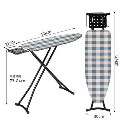 Foldable Ironing Board, Iron Board 7 Adjustable Heights