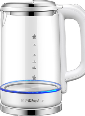 Borosilicate Glass Electric Tea Kettle,1.8L,Hot Water Boiler