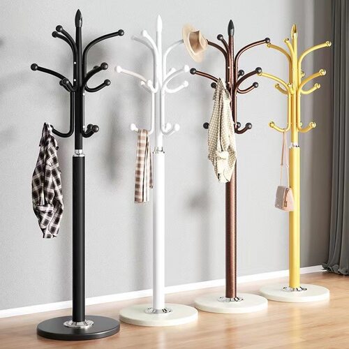 Sturdy Metal Frame Coat Rack Freestanding for Clothes, Coats
