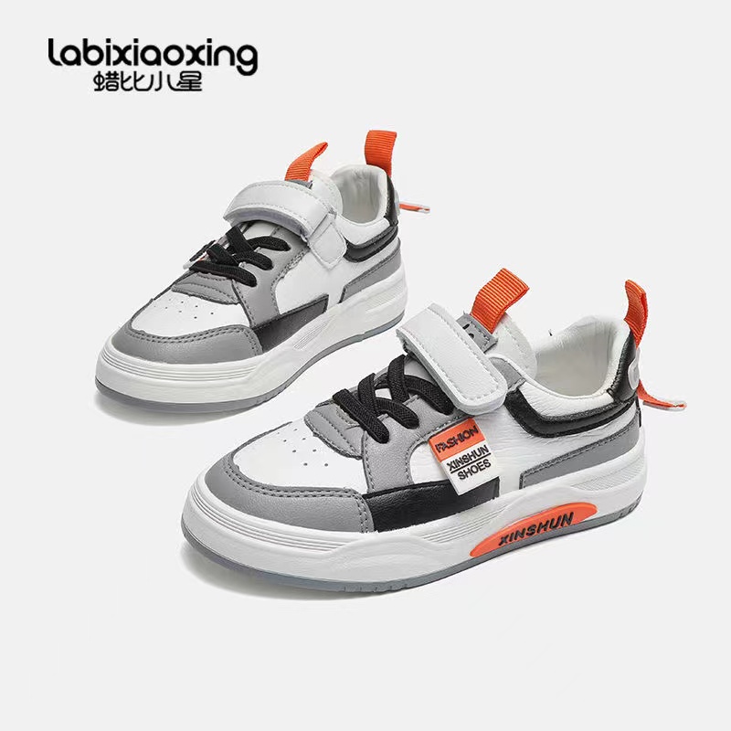 蜡比小星儿童耐脏滑板板鞋春秋款