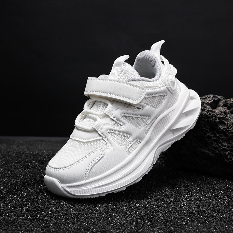 【超轻/纯白色】儿童白色运动鞋