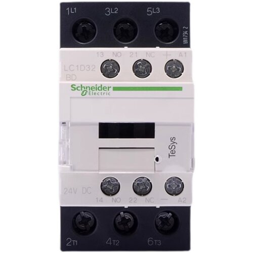 原装正品施耐德直流接触器LC1D32BD 32A LC1D32BDC24V