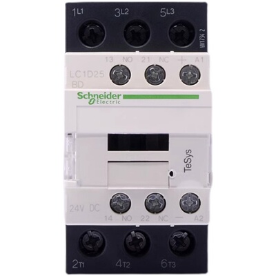 原装正品 施耐德直流接触器LC1D25BD DC24V 25A  全新现货