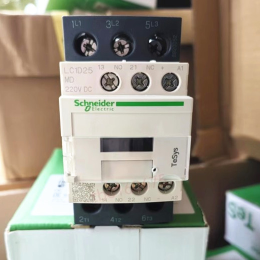 【原装正品】施耐德 三极直流接触器 LC1-D25MD 25A DC220V