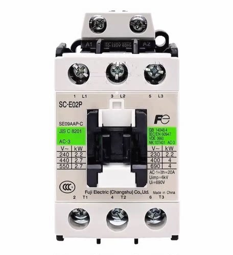 正品富士抱闸封星SCE02接触器SC-E02P SE09AAP-C 110V/220V电梯