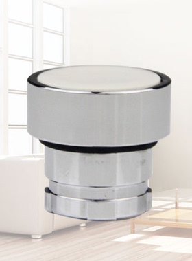 白色平头按钮开关 ZB2-BA1C ZB2BA1C 按钮头部