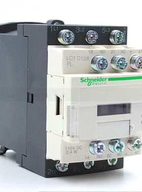 正品施耐德 直流接触器 电梯专用 LC1D126FLD DC110V 全新