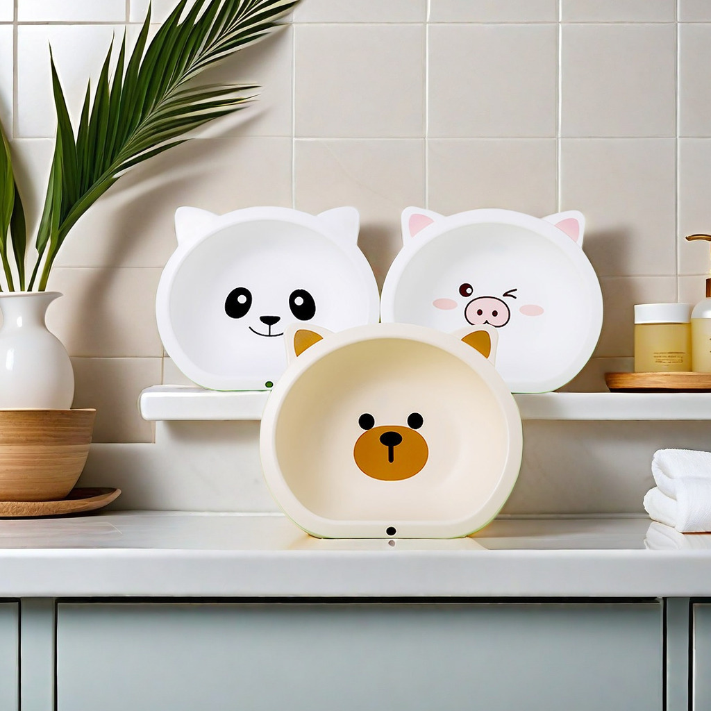 洗脸盆婴儿脸盆家用儿童盆子加厚卡通塑料内衣盆洗脚盆洗衣盆水盆