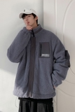 @港风潮棉服冬季新款双十二羊羔毛棉衣加厚外套MY88，男装棉衣，电商A021A