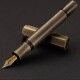 纯铜口袋笔手工打磨长刀研钢笔