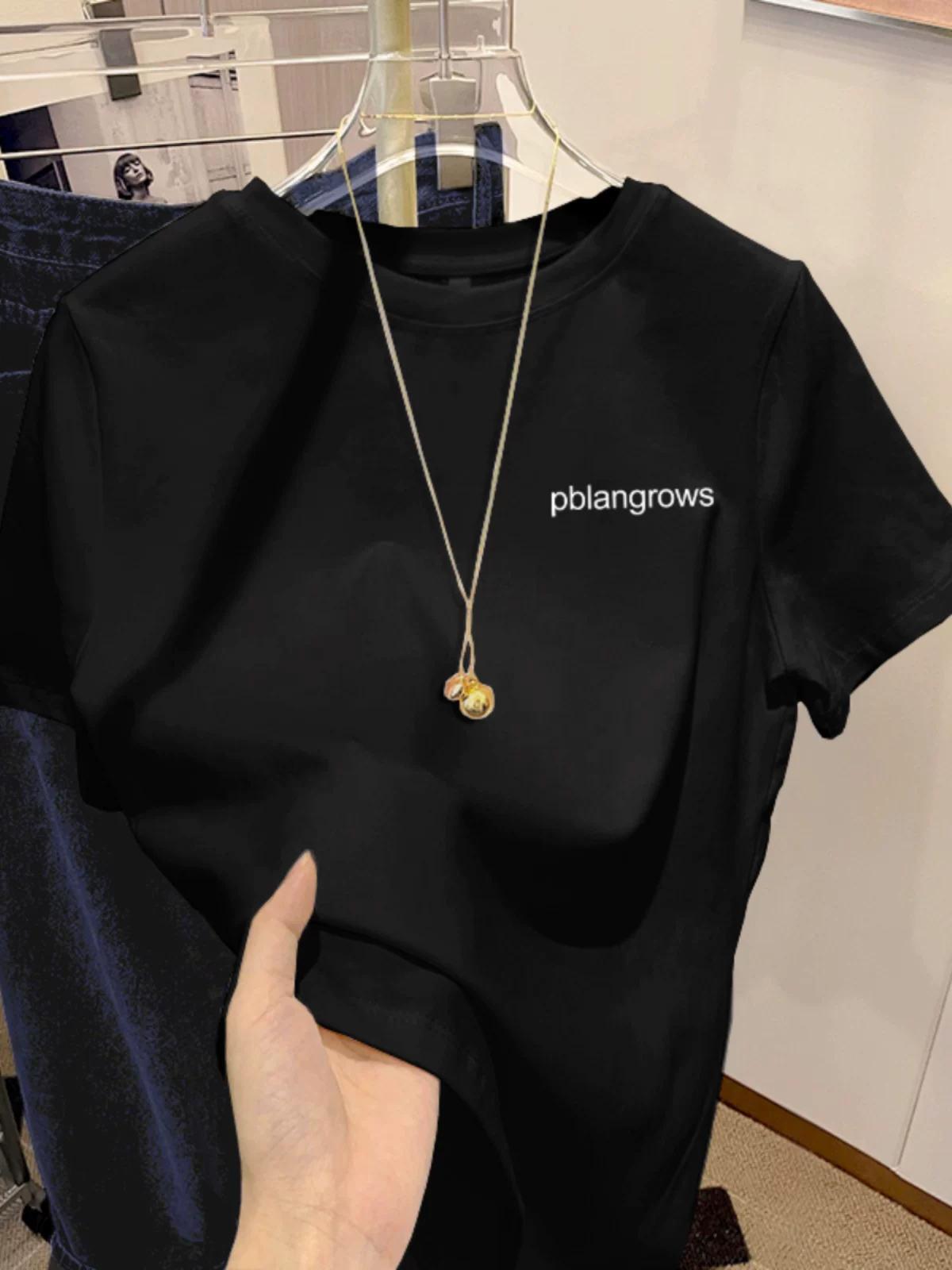 Футболка базовая летняя из белого хлопка с круглым воротником, oversize