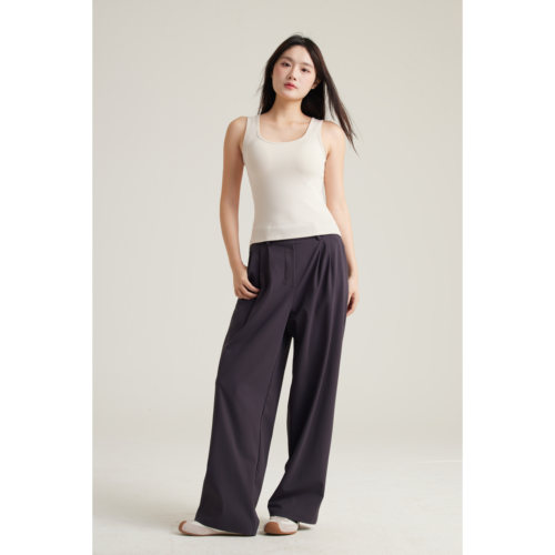 春夏新品 哈夫 罗纹Bra-in背心 时尚款日常百搭