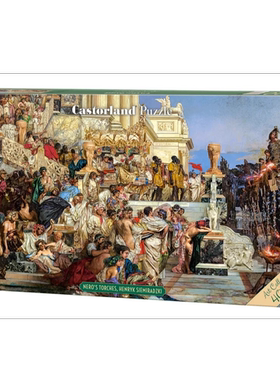 新品Castorland巧思进口拼图4000片 尼禄的火炬400423