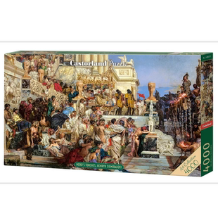 新品Castorland巧思进口拼图4000片 尼禄的火炬400423
