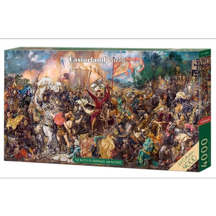 新品Castorland巧思进口拼图4000片 格伦瓦尔德战役400409